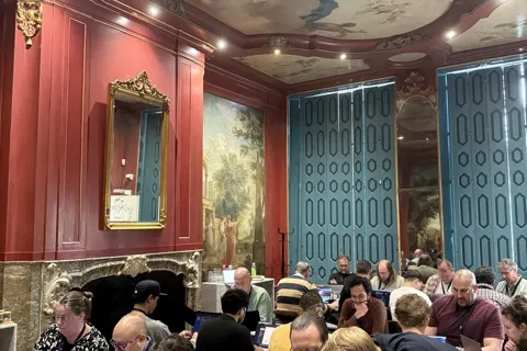 Workshop in progress, Amsterdam