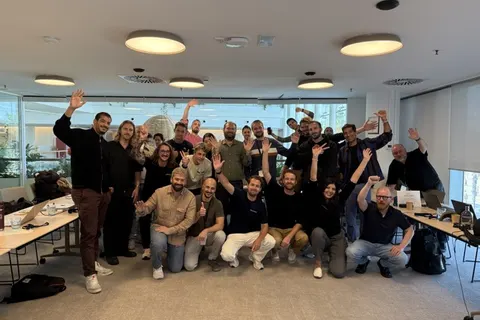 Participants together, Barcelona
